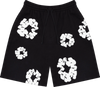 Denim Tears The Cotton Wreath Black Shorts