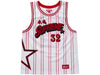 Supreme Star Basketball Jersey White