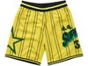 Supreme Star Basketball Shorts Yellow