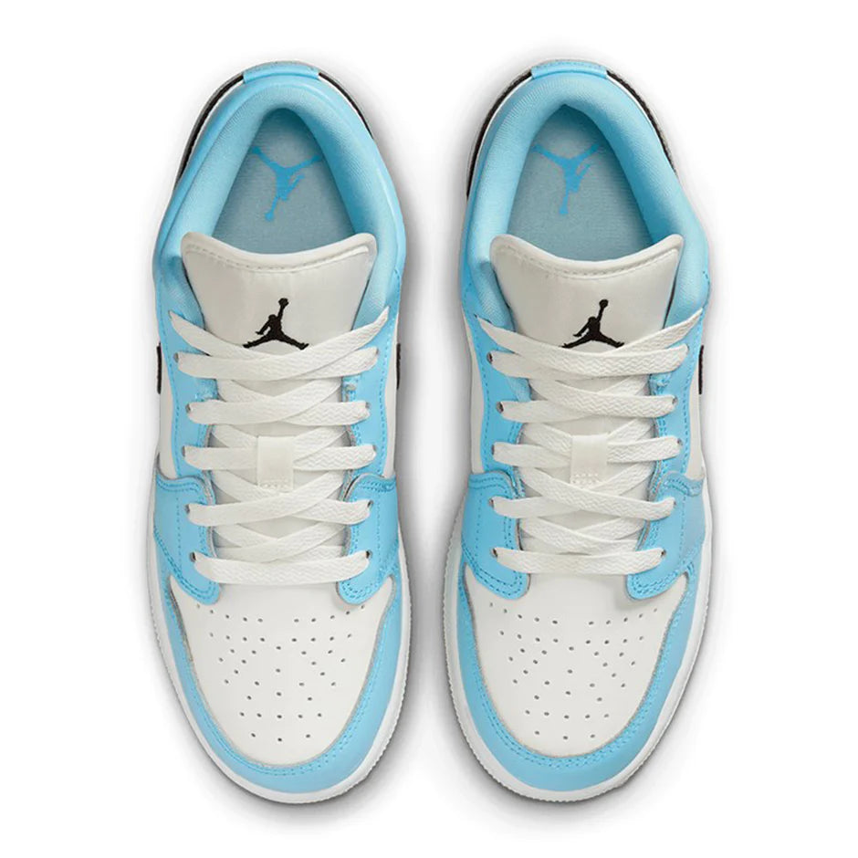 Air Jordan 1 Low Ice Blue Black