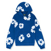 Denim Tears The Cotton Wreath Royal Blue Hoodie